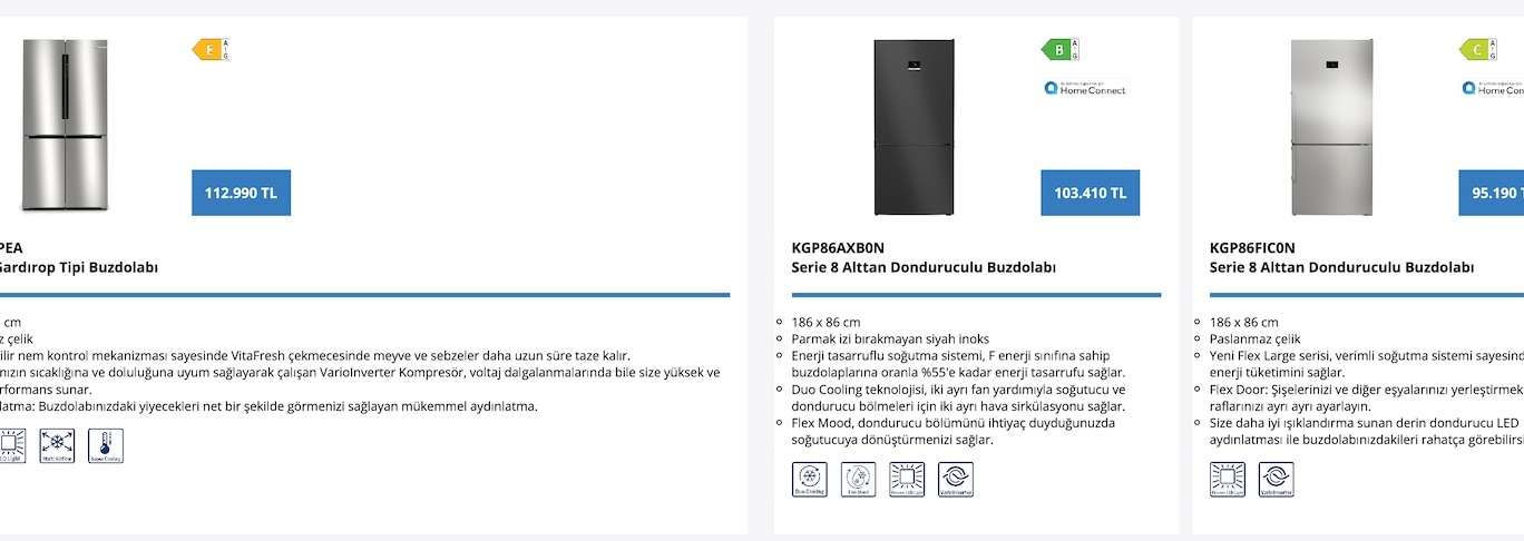 Pea Gardırop Tipi Buzdolabı