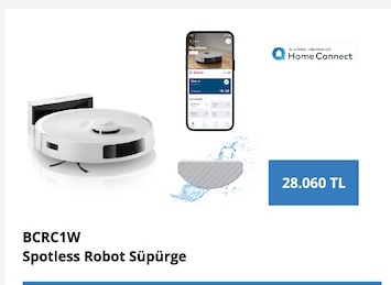 Bcrc1W Spotless Robot Süpürge