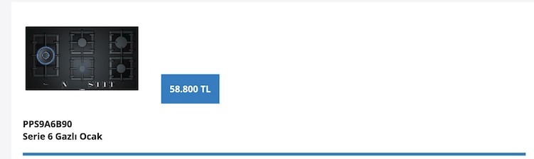 Pps9A6B90 Serie 6 Gazli Ocak