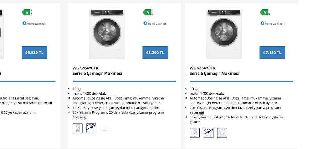 Wgk25Xzstr Serie 6 Çamaşır Makinesi