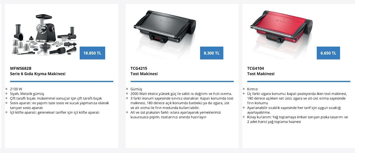 Bosch Serie 6 Gıda Kıyma Makinesi Mfws682B