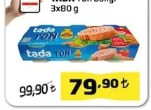 TADA Ton Balığı 3x80 g