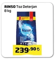 Rinso Toz Deterjan 8 Kg