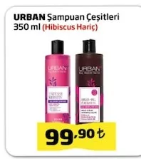 Urban Şampuan Çeşitleri 350 Ml (Hibiscus Hariç)