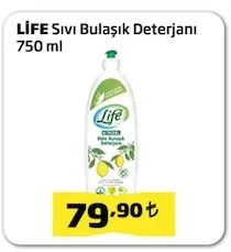 Life Sıvı Bulaşık Deterjanı 750 Ml