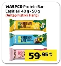 Waspco Protein Bar 40 G - 50 G