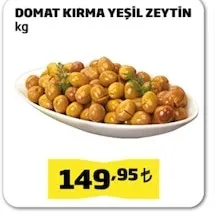 Domat Kırma Yeşil Zeytin Kg