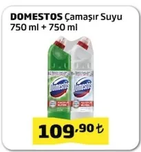 Domestos Çamaşır Suyu 750 Ml + 750 Ml