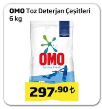 Omo Toz Deterjan Çeşitleri 6 Kg