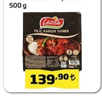 Lezita Piliç Karışık Döner 500 G