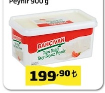 Bahçıvan Tam Yağlı Taze Beyaz Peynir 900 G