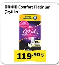 Orkid Comfort Platinum Çeşitleri