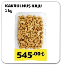 Kavrulmuş Kaju 1 Kg