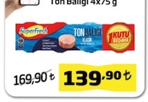 Superfresh Ton Balığı 4X75 G