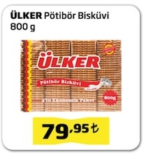 Ülker Pötibör Bisküvi 800 G