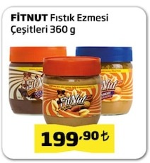 Fitnut Fıstık Ezmesi Çeşitleri 360 G
