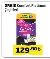 Orkid Comfort Platinum Çeşitleri