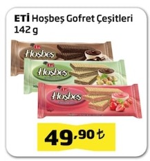 Eti Hoşbeş Gofret Çeşitleri 142 G