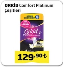 Orkid Comfort Platinum Çeşitleri