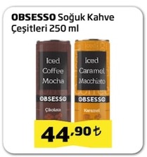 Obsesso Soğuk Kahve Çeşitleri 250Ml