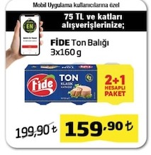 Fide Ton Balığı 3X160G