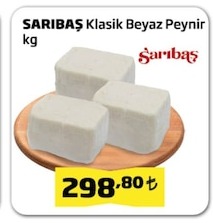 Sarıbaş Klasik Beyaz Peynir Kg