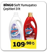 Bingo Soft Yumuşatici Çeşitleri 3 Lt