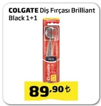 Colgate Diş Fırçası Brilliant Black 1+1
