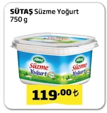 Sütaş Süzme Yoğurt 750G