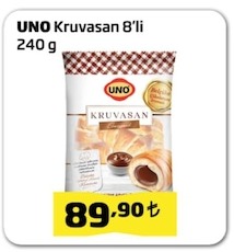 Uno Kruvasan 8'Li 240G