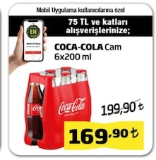 Coca-Cola Cam 6X200Ml