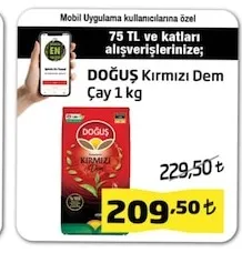 Doğuş Kırmızı Dem Çay 1 Kg