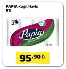 Papia Kağıt Havlu 8'Li