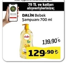 Dali̇N Bebek Şampuanı 700 Ml