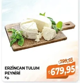 Erzincan Tulum Peyniri Kg.
