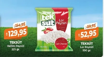 Teksüt Hellim Peyniri 225 Gr.