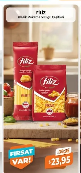 Filiz Klasik Makarna 500 Gr. Çeşitleri