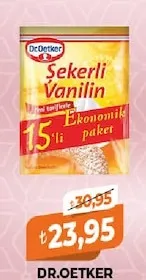 Dr. Oetker Şekerli Vanilin 15'Li Paket