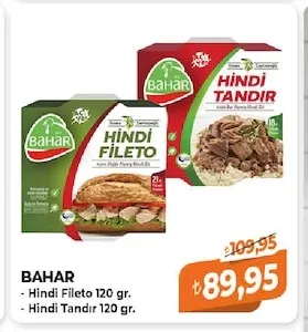 Bahar Hindi Fileto 120 Gr.