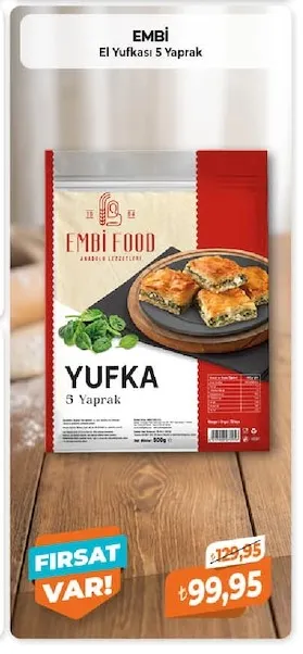 Embi El Yufkası 5 Yaprak