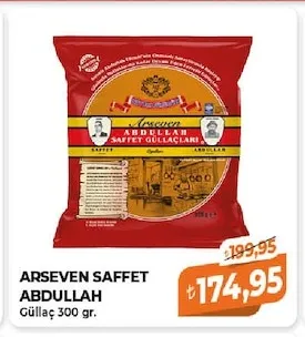 Arseven Saffet Abdullah Güllaç 300 Gr.