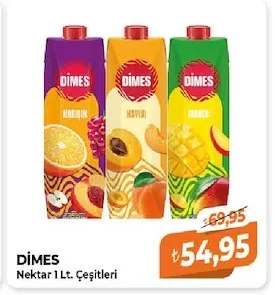 Dimes Nektar 1 Lt. Çeşitleri