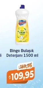 Bingo Bulaşık Deterjanı 1500 Ml