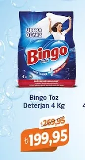 Bingo Toz Deterjan 4 Kg