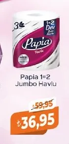 Papia 1=2 Jumbo Havlu