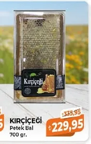 Kırçiçeği Petek Bal 700 Gr.