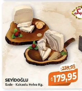 Seyidoğlu Sade - Kakaolu Helva Kg.