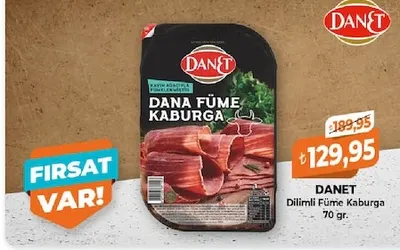 Danet Dilimli Füme Kaburga 70 Gr.