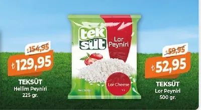 Teksüt Hellim Peyniri 225 Gr.