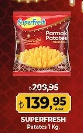 Superfresh Patates 1 Kg.